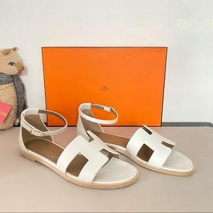 Hermes Santorini Blanc 37